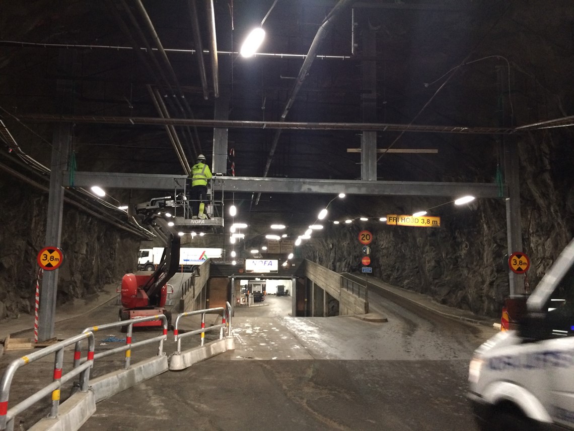 Ny återvinningsstation i Vanadisberget