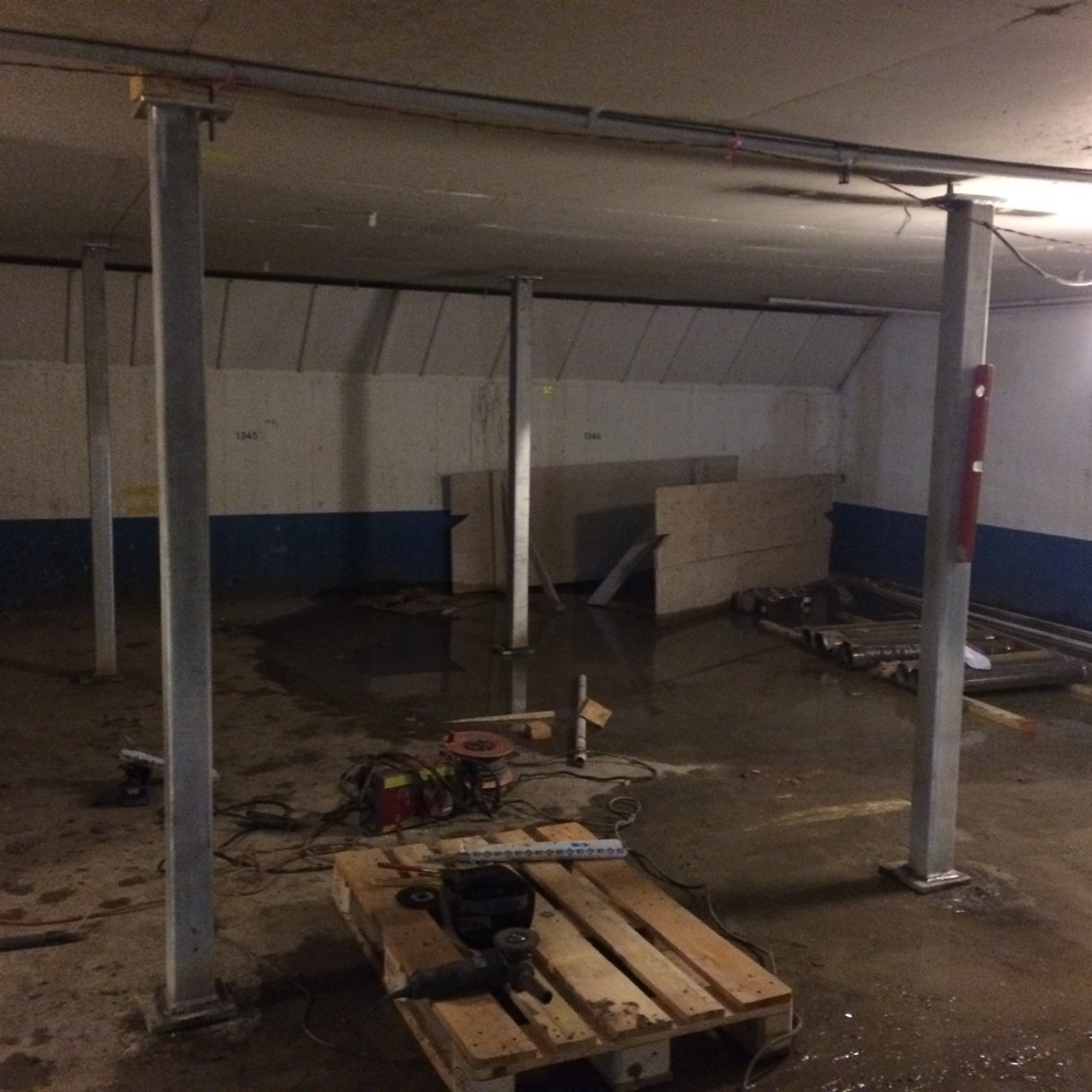 Drakenberg, upprustning av bostadshus